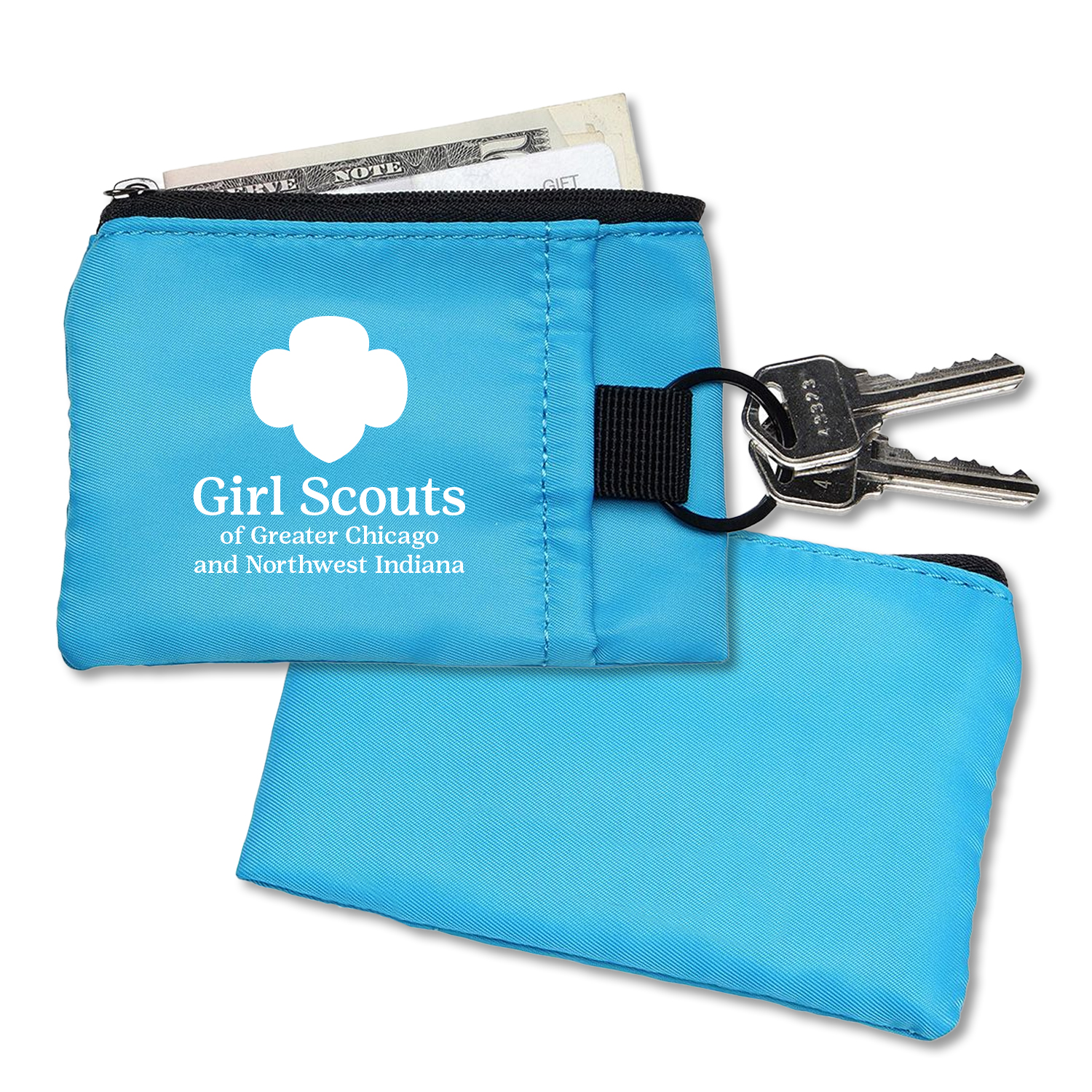 GCNWI Key Zip Wallet